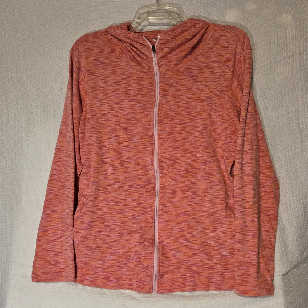 Columbia Pink Zip-Up Lightweight Running Jacket‎